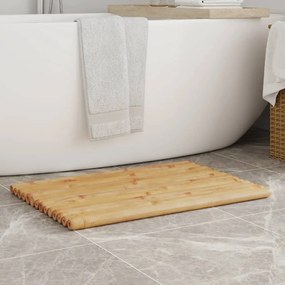 Tappetini Da Bagno 2 Pz 70x50 Cm İn Bambù /