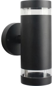 Applique da esterno RINO 2xGU10/12W/230V IP54 nero