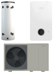 Pompa di calore ariaacqua BOSCH ibrida CS2000AWF 8 kW Condens 2300 W