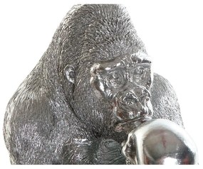 Statua Decorativa DKD Home Decor Resina Gorilla (29 x 25 x 36 cm)