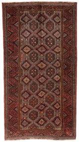 Kurdi Tappeto persiano 290 x 160 Rosso (Iran) Annodato A Mano