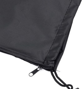 Coperture per stufa 2pz forma piramide 86x47x241cm 420d oxford