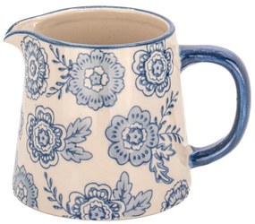 Lattiera blu e beige in gres 200 ml Blue Willow – Sass & Belle