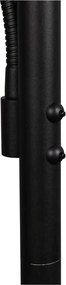 Lampada da terra a LED nera (altezza 180 cm) Willis - Trio