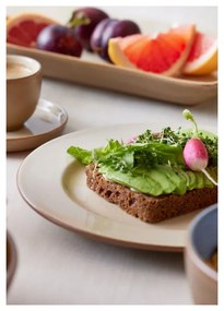 Piatto da dessert in gres beige ø 22 cm - Bitz