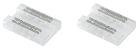 Connettore Lineare per unire due Strisce LED RGB da 10mm - CF 2PZ