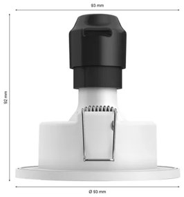 Philips - LED RGBW Lampada da bagno dimmerabile Hue XAMENTO 1xGU10/4,2W IP44