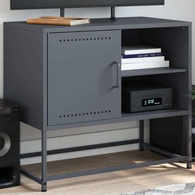 Mobile Tv Antracite 68x39x60,5 Cm İn Acciaio /
