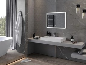 Mexen Navia specchio da bagno retroilluminato 80 x 60 cm, LED 6000K, anti-appannamento - 9803-080-060-611-00