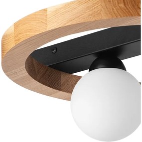 Faretto OTIS 2xG9/5W/230V + 1xE27/15W/230V quercia