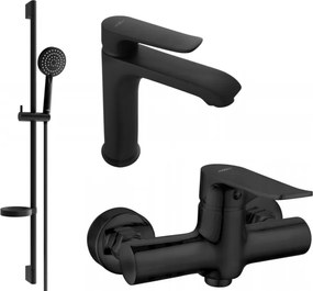 Mexen Pecos DS75 set doccia, nero - 72704DS75-70