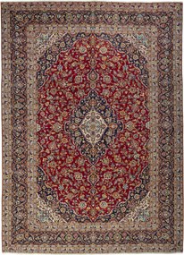 Kashan Tappeto persiano 300 x 420 Rosso (Iran) Annodato A Mano