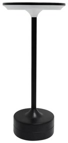 Lampada da tavolo ricaricabile a sfioramento a LED TAVOLO LED/2,5W/5V 2400 mAh 3000-6000K nera