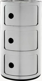Contenitore di design con 3 cassetti Componibili, alt. 59 cm