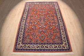 Sarouk Tappeto 130x200 (Iran) Annodato A Mano