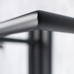 Attaccapanni da parete nero in metallo 65 cm Senza – Spinder Design