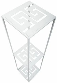 Portafiori 100x24 cm bianco