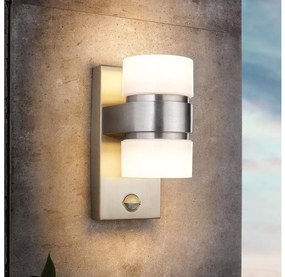 Eglo 96277 - Applique da esterno con sensore ATOLLARI 2xLED/6W