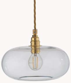 Lampada a sospensione piccola in vetro soffiato Horizon