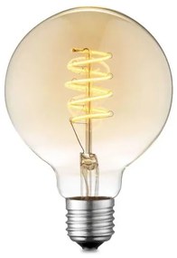 Lampadina LED 4W Amber G95 Dimmerabile E27 - Lucande