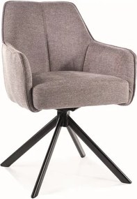 Sedia Brego Notti Brego grigio 07/nero