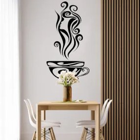 Adesivo per la cucina - Caffè e donna | Inspio