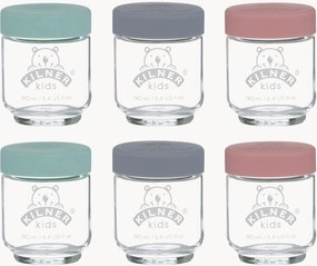 Set di 6 barattolini Retro
