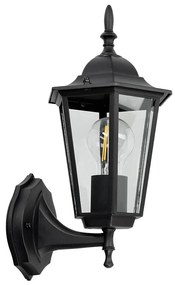 Applique da esterno 1xE27/60W/230V IP44 nera