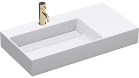 Lavabo in conglomerato Archi 75 CM White