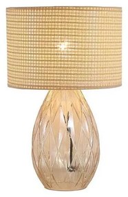 Searchlight EU54636CP - Lampada da tavolo DIANE 1xE27/40W/230V