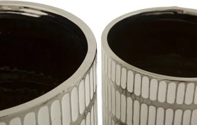 Porta Vasi Coppia Ray Cm Ø 22,5X24-18X19