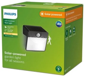 Philips - Applique a LED solare con sensore YARIXA LED/2,2W/3,7V IP44