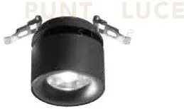 Guaba faretto 3000k 1050lm 15w ip20 nero orientabile