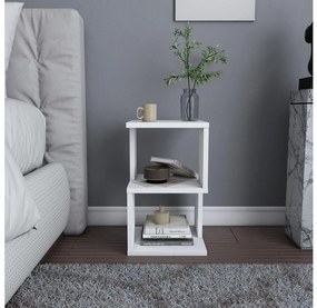 Comodino CARTER 49,4x29,6 cm bianco