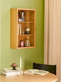 Scaffale da parete in legno di quercia naturale 50x80 cm Panorama - Hübsch