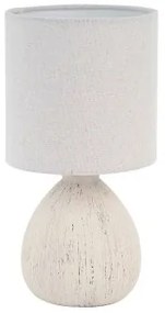 Lampada da tavolo Versa Bianco Ceramica 14 x 28 x 14 cm
