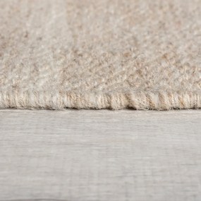 Tappeto beige in lana tessuto a mano 240x340 cm Loma – Flair Rugs