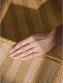 Tappeto da interno/esterno giallo ocra/color crema 160x230 cm Haringey Linley – Ted Baker