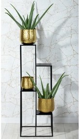 Portafiori 110x40 cm nero