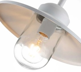 Elstead  KLAMPENBORG-WHT- Lampada da esterno KLAMPENBORG 1xE27/60W/230V IP44 bianca