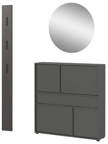 Set da corridoio color antracite Ameca 2.0 - Germania