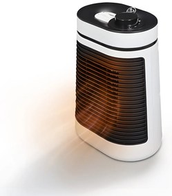 Stufa Elettrica Termoventilatore 1500W con Termostato e 2 Livelli di Potenza