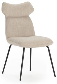 Set di 2 sedie da pranzo beige Dara - Marckeric