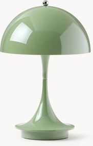 Lampada da tavolo portatile a LED con luce regolabile Panthella 160, Design Verner Panton