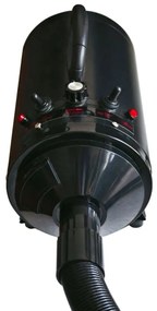 Phon per cani con 3 ugelli nero 2400 w