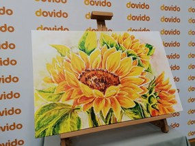 Stampa su tela – Splendido girasole