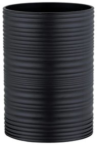 Portaspazzolino nero opaco in plastica Lyon – Allstar