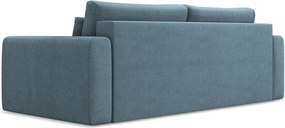 Divano azzurro allungabile/con contenitore 238 cm Kapua – Makamii