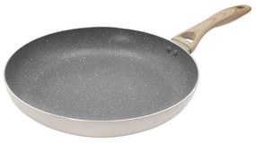 Padella 32 cm scritta taupe Cooking Therapy