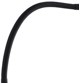 Lampada da tavolo di design nera con LED e dimmer touch - Palka